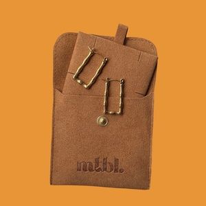 18k Gold Plated Bamboo Hoops